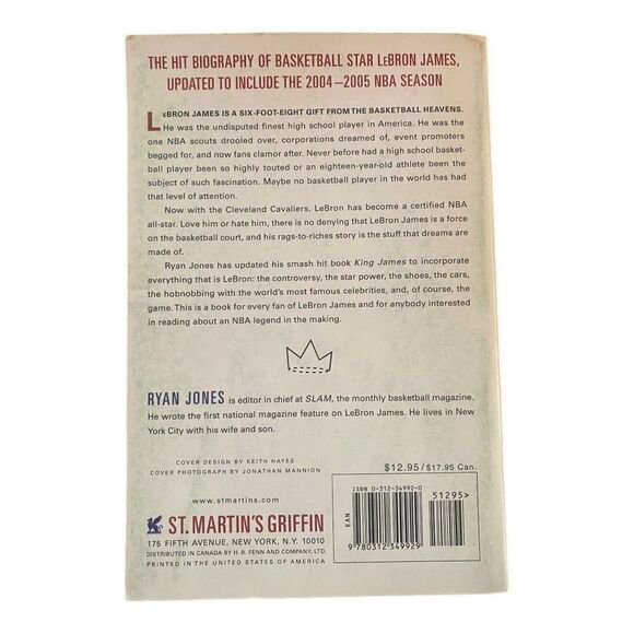 King James: Believe the Hype---The LeBron James Story (1st Edition) Book - Picture 3 of 3